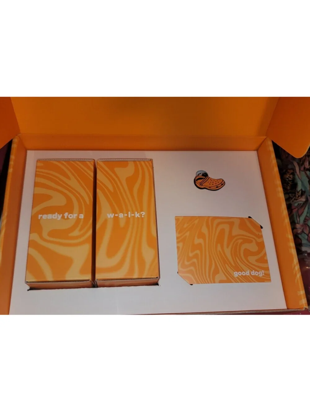 CROCS SHOES FOR DOGS ORANGE-ZING -SIZE SMALL